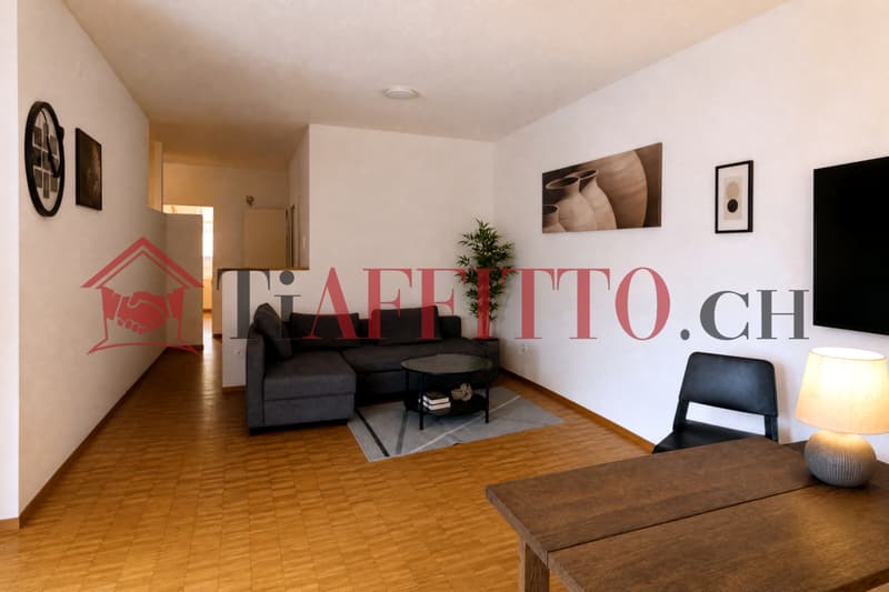 3.5 LOCALI ARREDATO A BELLINZONA NORD (1)