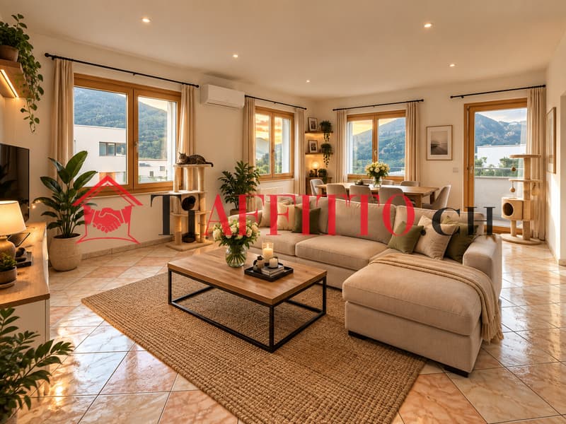 ELEGANTE 4.5 LOCALI DI AMPIA METRATURA E DISPONIBILITÃ IMMED (1)