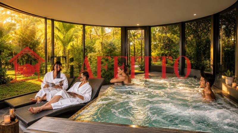 3.5 A LUGANO CASSARATE CON PISCINA E JACUZZI (12)