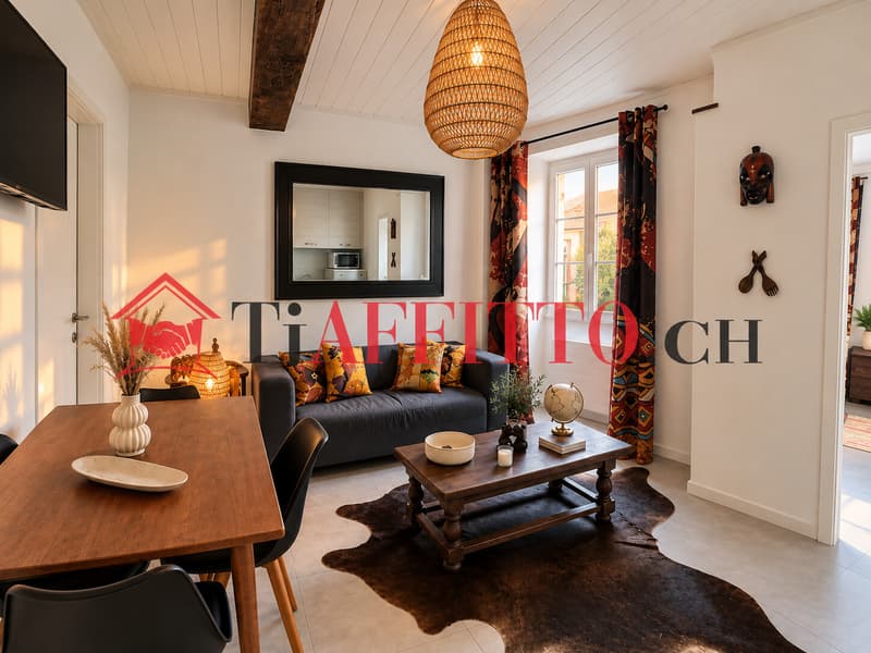 NELLA SPLENDIDA MORCOTE â 3.5 LOCALI DUPLEX ARREDATO (1)
