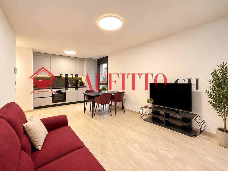 NUOVO 2.5 LOCALI CON GRANDE TERRAZZA A LUGANO SORENGO (1)