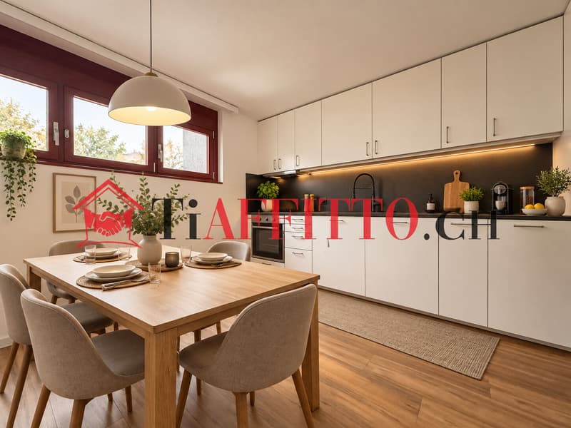 DUPLEX 3.5 LOCALI CON PALESTRA A MEZZOVICO (3)
