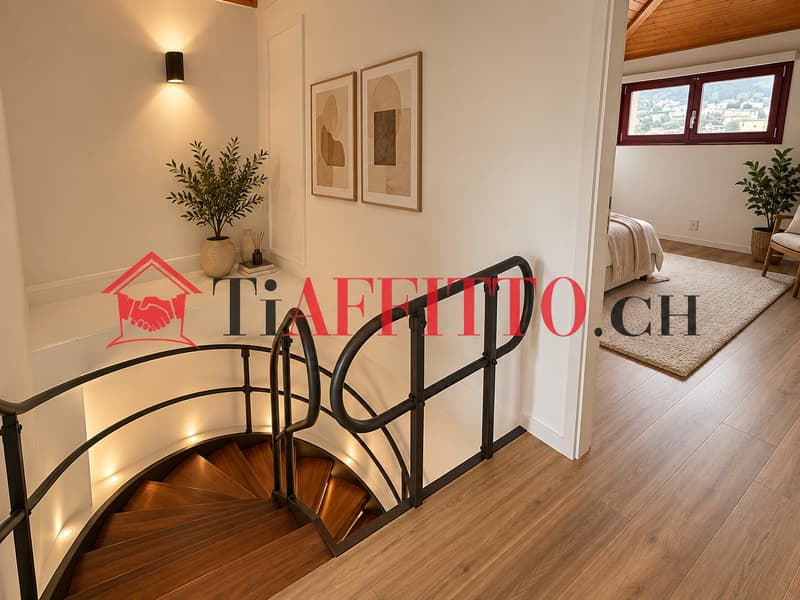 DUPLEX 3.5 LOCALI CON PALESTRA A MEZZOVICO (10)