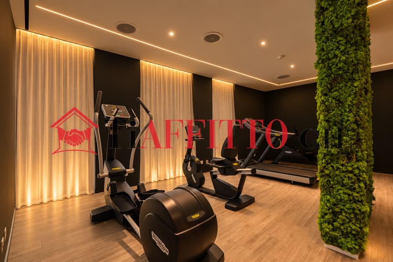 SAUNA E PALESTRA NEL TUO NUOVO 2.5 LOCALI A MASSAGNO (1)