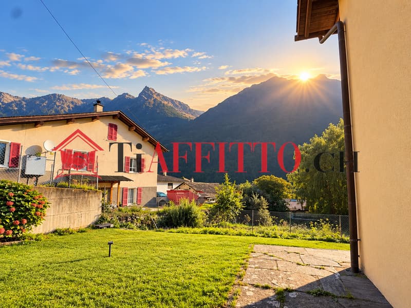 2.5 A MESOCCO CON GIARDINO E ARIA CONDIZIONATA (7)