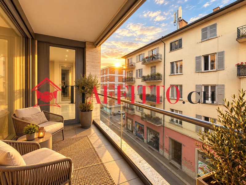 3.5 DI ALTO STANDING A LUGANO CENTRO (5)