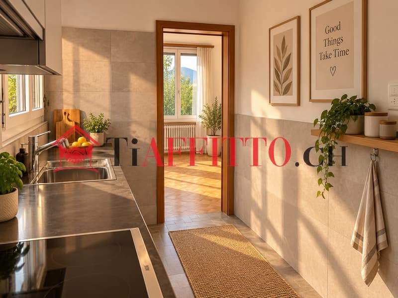 BELLINZONA: 4,5 LOCALI IN CASA BIFAMILIARE (7)