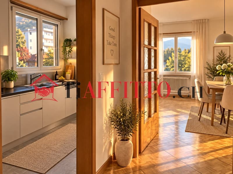 BELLINZONA: 4,5 LOCALI IN CASA BIFAMILIARE (6)