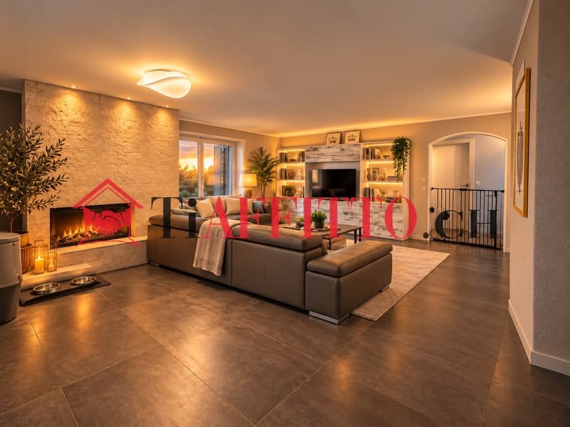 VILLA ELEGANTE CON GIARDINO PRIVATO A CARABBIA (6)