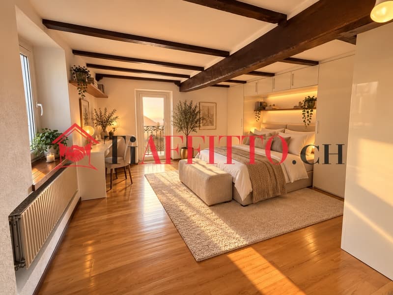 5.5 LOCALI ARREDATO CON GIARDINO PRIVATO NEL VERDE (12)