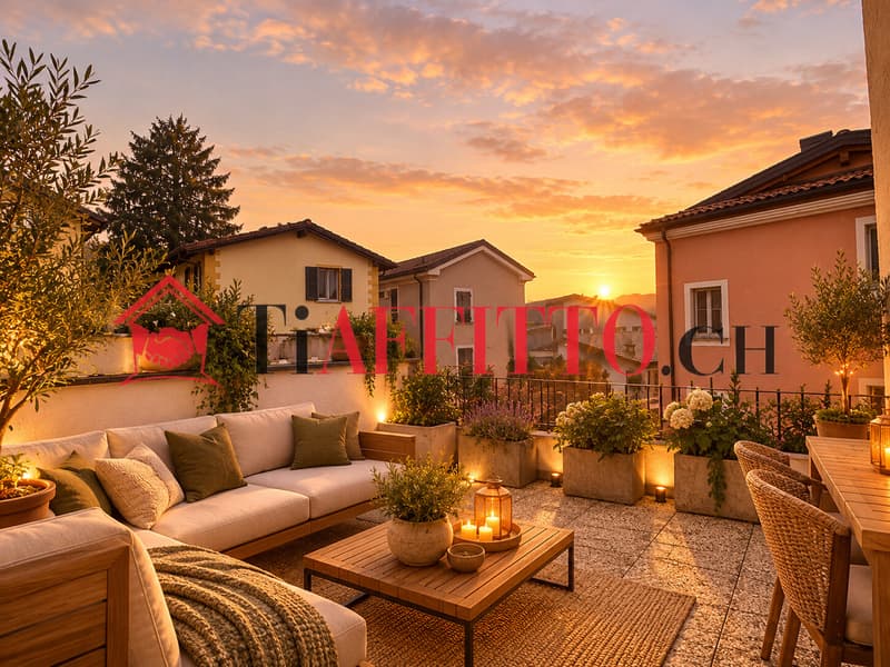 GRAZIOSO 3.5 DUPLEX A CADRO CON GRANDE TERRAZZA (1)