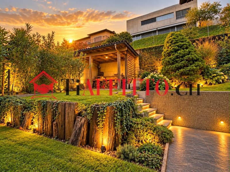 VILLA ELEGANTE CON GIARDINO PRIVATO A CARABBIA (3)