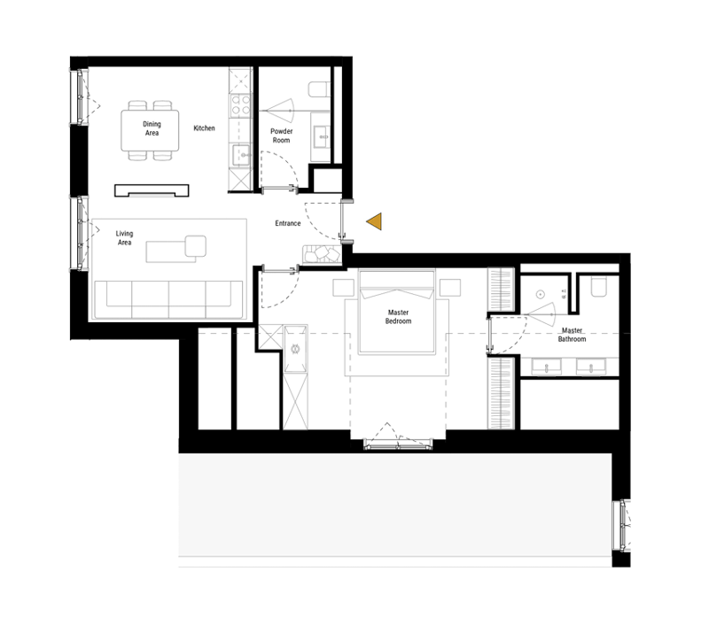 Exclusive 2.5-room apartment in Andermatt – Alpine elegance and luxury comfort (20)