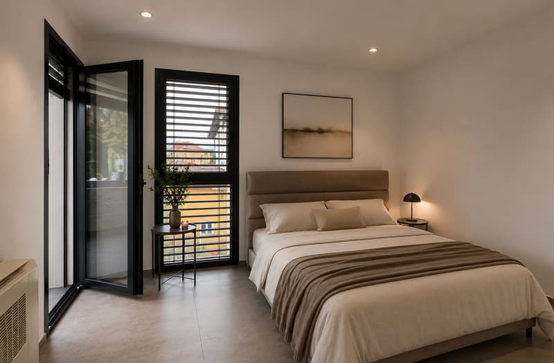 Luminoso appartamento di 2.5 locali a Massagno, con vista e balcone (4)