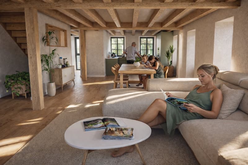 Magnificent triplex of 6.5 rooms (with pool of choice) close to Yverdon (4)