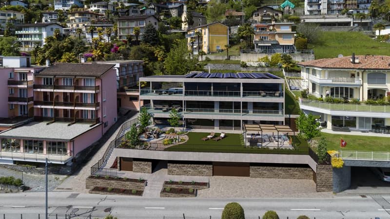Moderno appartamento 4.5 locali a Brione sopra Minusio (3)
