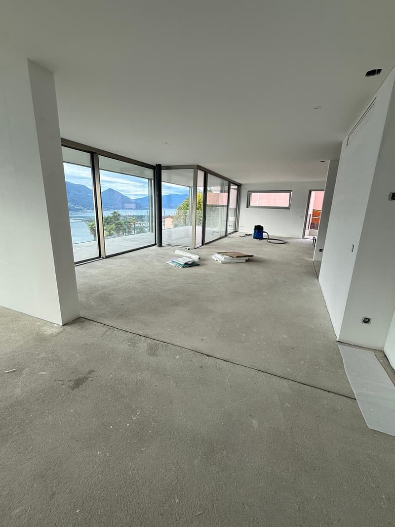 Appartamento di nuova costruzione con vista panoramica a Brione sopra Minusio (12)