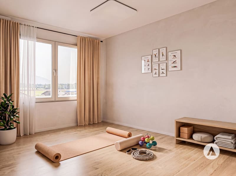 Neubauprojekt Gwattmoos: 5½-Zimmer-Attikawohnung, Haus C (2)