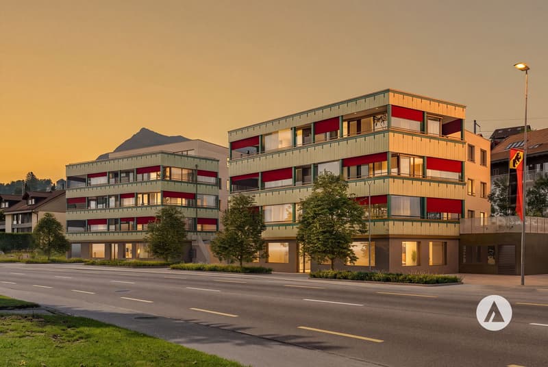 Neubauprojekt Gwattmoos: 4½-Zimmerwohnung im 2. OG, Haus C (4)