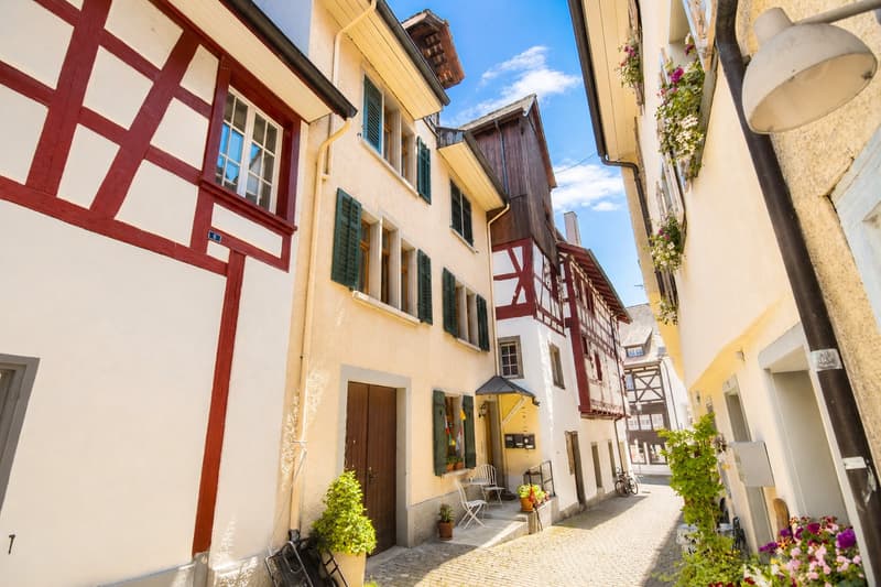 Charmante 3.5-Zimmer-Altbauwohnung in der Altstadt von Stein am Rhein (1)