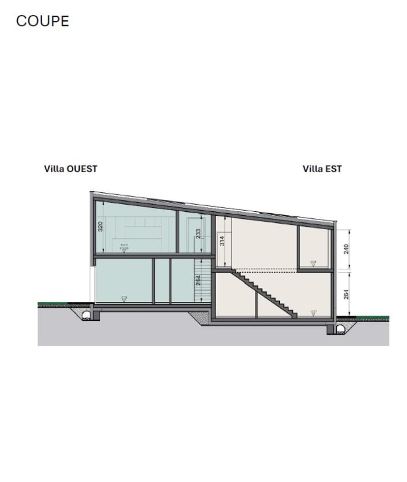Villa jumelée contemporaine 5.5 pièces | orientation Sud-Est | Vue Alpes | Les Rochettes - Cornaux (6)