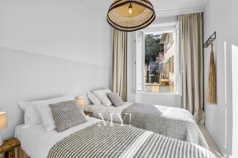 Schlafzimmer 2 mit 2 Einzelbetten