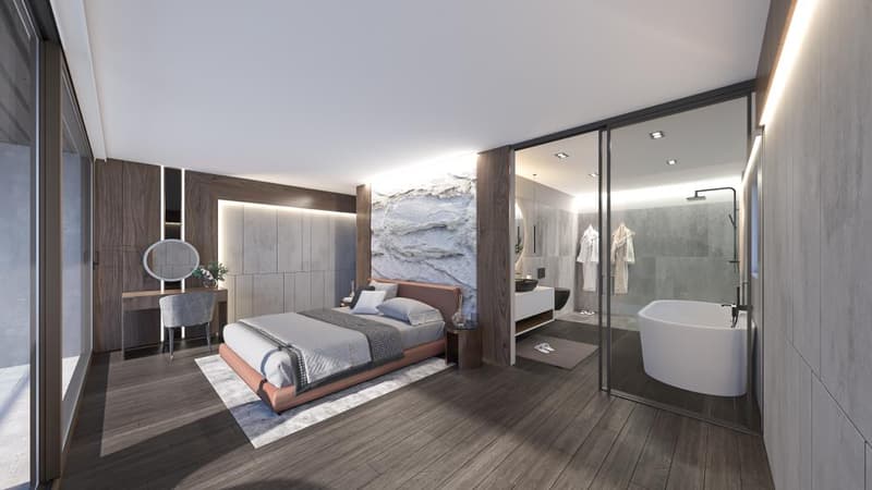 Luxus-Penthouse mit Panoramablick in Brione sopra Minusio (2)