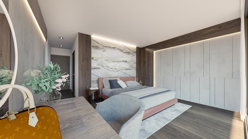Elegantes Apartment mit 4.5 Zimmern und Panoramablick in Brione sopra Minusio (4)