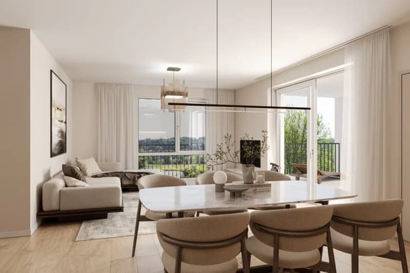 4.5-Room New Building, Barrier-Free with View in Schaffhausen (2)
