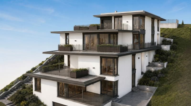 Appartement terrasse exclusif 4.5 pièces avec panorama à Beringen (2)