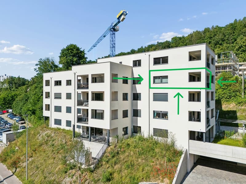 Moderne 2.5-Zimmer-Wohnung mit Terrasse in Schaffhausen kaufen (3)