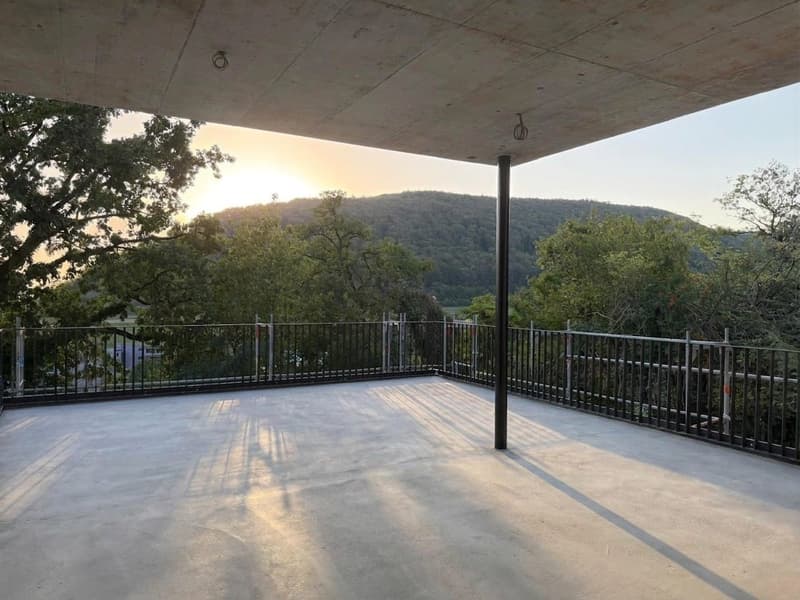 Premium-Terrassenwohnung in Beringen: 143 m², 80 m² Terrasse, Erstbezug (1)