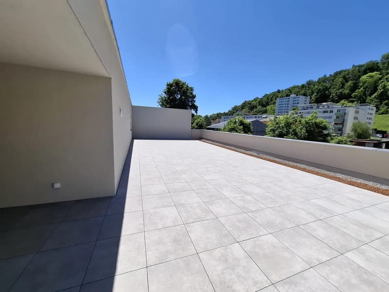 Attikawohnung mit rund 160 m² Dachterrasse, Bezug per 1. März 2027 (3)