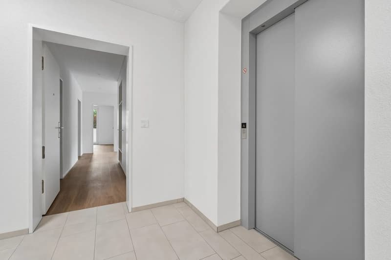 Vermietete 2.5-Zi-Neubauwohnung mit 20 m² Balkon - Tiefgaragenplatz inklusive (8)