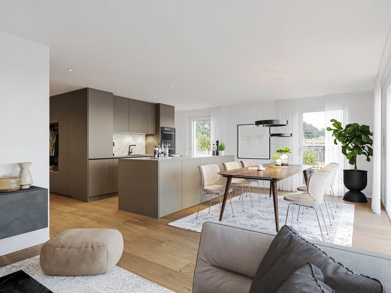 2.5 Zimmer Attikawohnung "Am Wald (1)