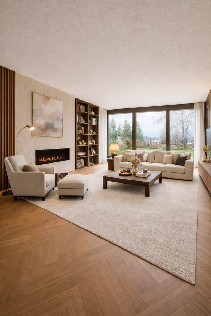 Villa with rental income, apartment and modern second house in Volketswil (4)