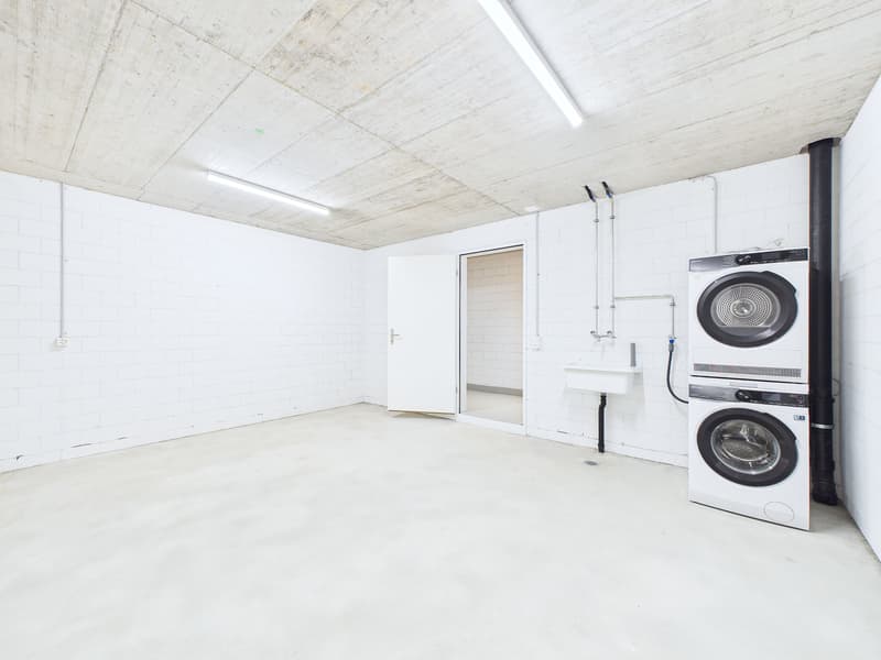 5.5-room semi-detached house with island kitchen, bright - Mammern (13)