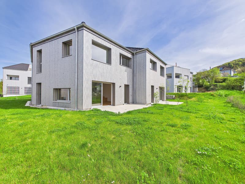 5.5-room semi-detached house with island kitchen, bright - Mammern (1)