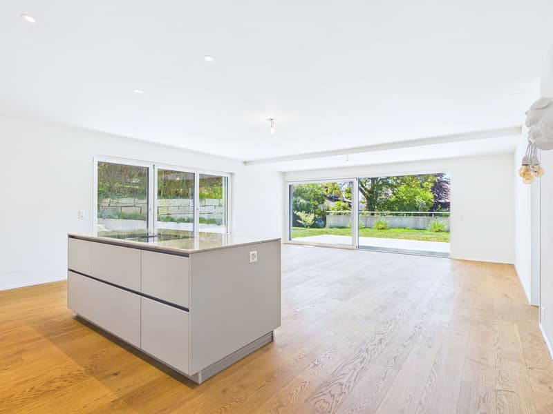Appartement de jardin exclusif avec plus de 100m² de jardin incluant 2 places de parking souterraines et une tranquillité maximale (4)