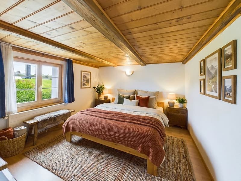 Una storica casa Riegelhaus ben mantenuta a Thurgau cerca una nuova famiglia (13)