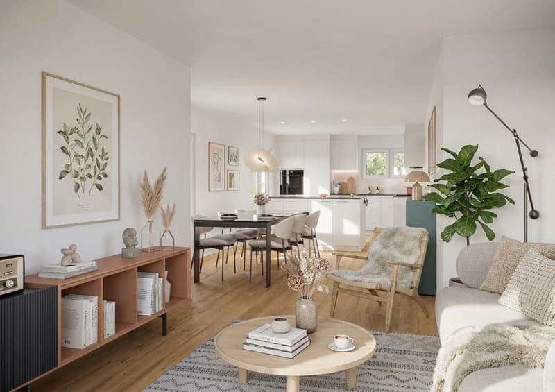 Abordable, neuf et parfait pour les familles - maison unifamiliale rénovée avec grand jardin. (4)