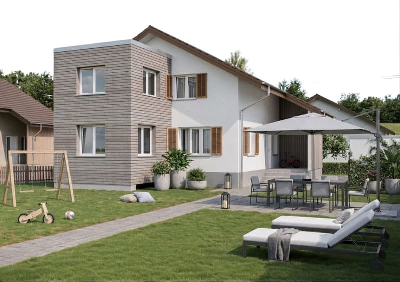 Abordable, neuf et parfait pour les familles - maison unifamiliale rénovée avec grand jardin. (2)
