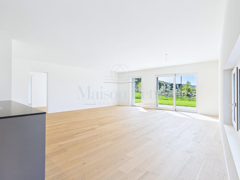 Den Tag im eigenen Garten beginnen, ihn am See ausklingen lassen  5.5 Zimmer-Gartenwohnung zum Bleiben. (7)