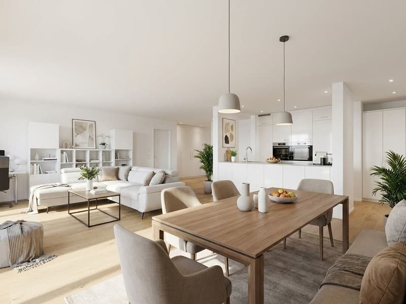 34 m² Balkon mit Weitblick zum Bodensee - 3.5 Zimmer Wohnung in Bottighofen! (2)