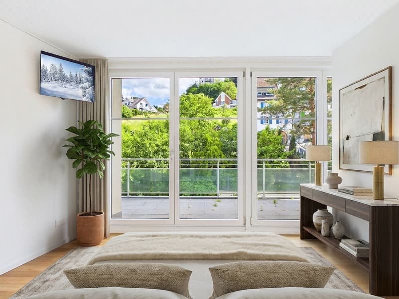Grandiose Maisonette Apartment with Lake View and 2 Terraces (9)