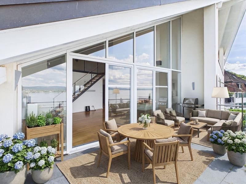 Grandiose Maisonette Apartment with Lake View and 2 Terraces (1)