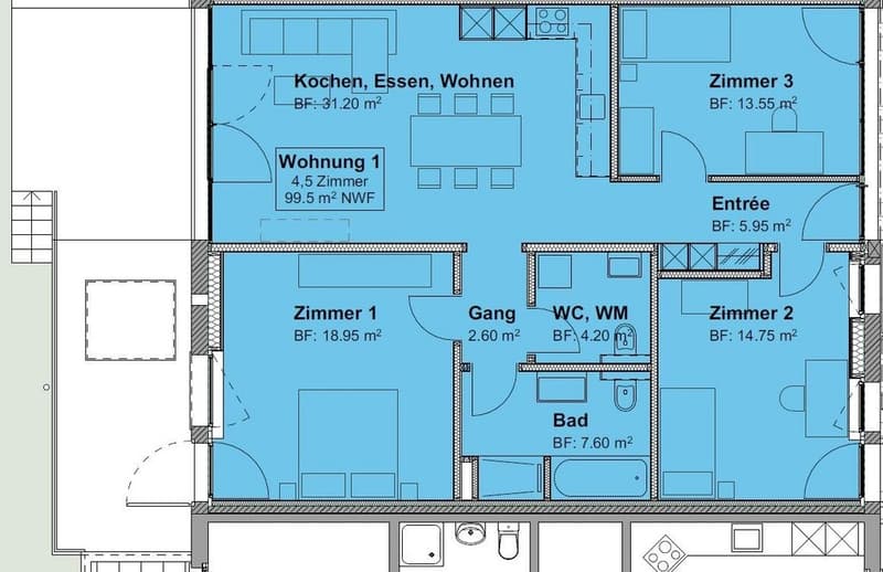Grundrissplan