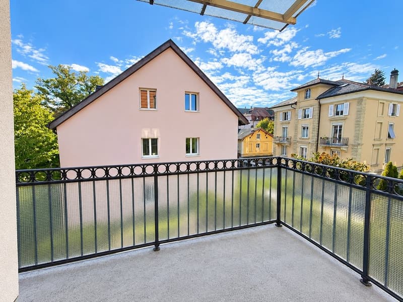Balkon Treppenhaus