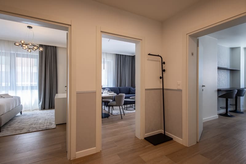 Flexible Rental from 1 Month — Furnished 2.5-Room Apartment with Balcony in Lugano (12)