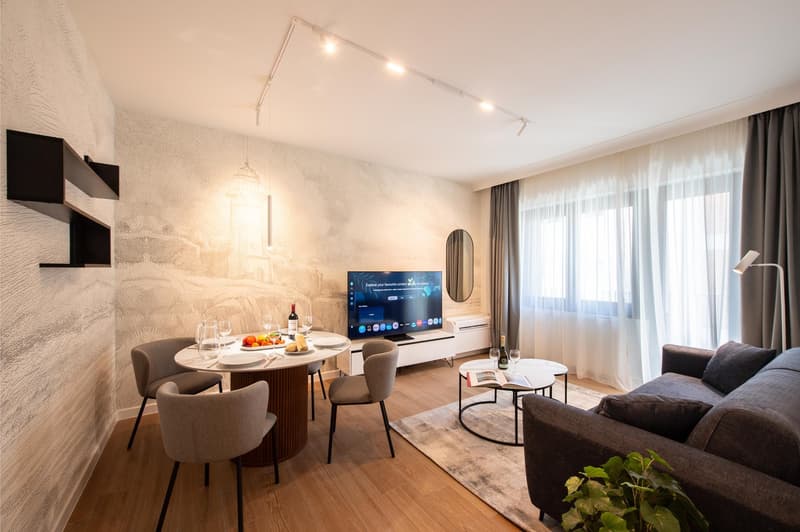 Flexible Rental from 1 Month — Furnished 3.5-Room Apartment with 2 Bathrooms and Balcony in Lugano (5)